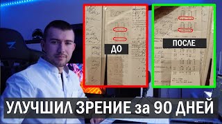 Кейс №10. УЛУЧШИЛ ЗРЕНИЕ на 0.5 дптр за 90 дней. Уменьшил астигматизм на 0.5 дптр.