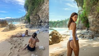 Natural Light Photoshoot in Harsh Sunlight, Behind The Scenes in Bali