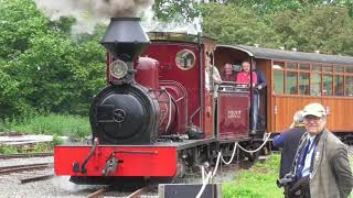 2018 Jun 9 Statfold Barn Railway   Part 1 The Trains