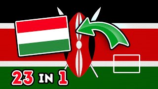 Hidden Flags in the Kenyan Flag