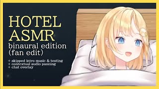 【ASMR】 Amelia Watson… now in Stereo! | “Hotel ASMR”: Un-scuffed!