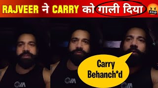 🤯WTF | Rajveer Fitness Very Angry On Carry Minati | Rajveer Fitness VS Carry Minati