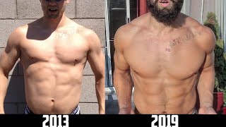 My 6 Year Physique Transformation - NEVER BEFORE SEEN PHOTOS