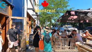 Walking Tour Montreal Saint-Denis Street #2 | Virtual Tour Saint-Denis Street Montreal Canada