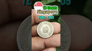 10 Cents of Singapore : 1969 || Singapore🙏🇸🇬 10 Cents #Shorts ||