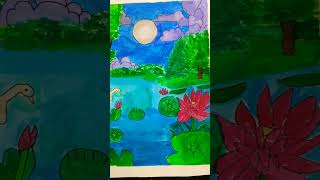 Natural painting 🎨 please subscribe my channel 🙏