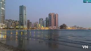 The best beach of Sharjah #sharjah #dubai #beachlife #beaches #viral #video #peace #amazing