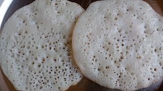 பஞ்சுபோல ஆப்பமும், தேங்காய்பாலும் செய்வது எப்படி | appam recipe in tamil | appam recipe | tiffin