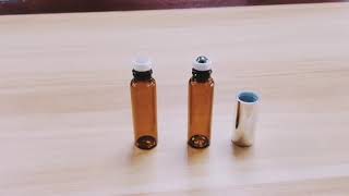 SHENGRUISI(SRS) PACKAGING  5ml glass double roll bottle