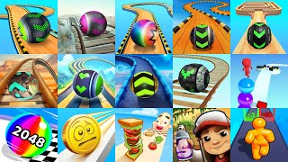 Going Balls Vs Sky Escape, Adventure, Rollance, Ball Run 2048, Space, Balance, Coin Rush, Sandwich …