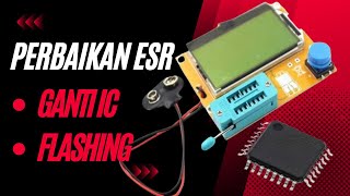 Perbaikan ESR digital, terpaksa ganti IC atmega 328p