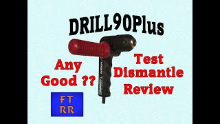 Drill90Plus Test Disassemble Review. MILESCRAFT Drill90PLUS