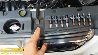 How to replace Fuel Injectors Honda CRV K20 K24