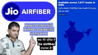 how to check jio airfiber availability in my area