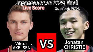 LIVE Score : BADMINTON Japan Open 2023 Final 30/07/2023 Men Single FINAL🔴🔴