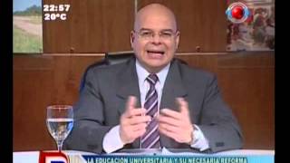 Parte 6- Entrevista al Rector Dr. Roberto Elías Canese en el programa "Visión País"