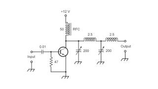 Tuned RF Power Amplifier Components