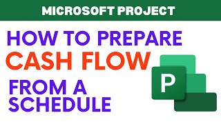 Real Life Example of Cash Flow Projection in Microsoft Project