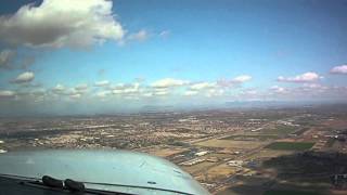 Private Pilot License Training: Crosswind Landing Demonstration