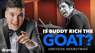 Was Buddy Rich The Greatest Drummer Of All Time? | Greyson Nekrutman