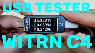 WITRN C4 USB TESTER обзор