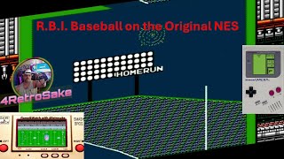 #1 R.B.I. Baseball / Playing From my 600 PLUS NES Collection