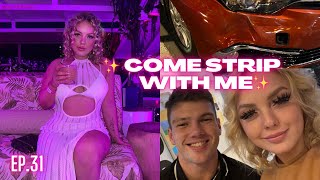 A CAR CRASH?!? || COME STRIP WITH ME EP. 31