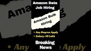 Amazon Direct Test Bulk Job hiring 2024 | Amazon recruitment 2024 @TechProgramMind