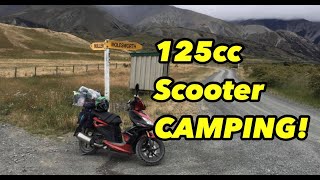 How to Camp with a Scooter for 5 Days (In the Mountains)