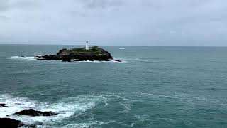 Godrevy Lighthouse Rough Seas