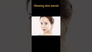 Glowing skin secret #viral #shortsfeed #youtubeshorts #ytshorts #skincare #skinwhitening