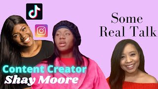 TikTok's Shay Moore Tells Where She Gets Her Video Ideas From!! | Some Real Talk