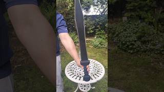 Roman Gladius Cold Steel Bottle Cutting Beginner #sword #knife #Roman