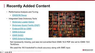 What's New in IDMS Tech Docs?