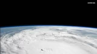 Category V Hurricane Milton spotted from International Space Station