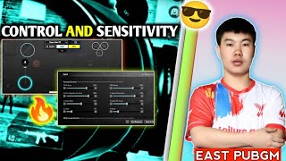 EAST PUBGM Control and Sensitivity 2023 | 4MV EAST New Sensitivity 2023 | 5 Finger + Full Gyro