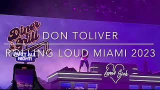 Don Toliver: Rolling Loud Miami 2023