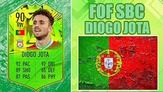 90 DIOGO JOTA FOF PATH TO GLORY SBC (SO WORTH IT!!) | FIFA 21 ULTIMATE TEAM