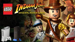 LEGO INDIANA JONES THE ORIGINAL ADVENTURES XBOX 360 E PLAYSTATION 2 INCIO DE GAMEPLAY PS2