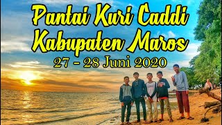 PANTAI KURI CADDI MAROS VIEW SUNSET TERINDAH | BERSIH PANTAI/COASTAL CLEAN UP, TANAM POHON, LIBURAN