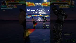 Rolling won't get him out of this one...  #tekken #jinkazama #gaming #tekken8 #tekken7 #tekken6