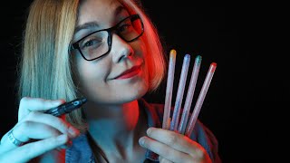 🖍АСМР рисую на твоем лице┃близкий шепот┃ASMR painting your face