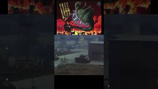 GODZILLA RAISES   king kong vs godzilla 1962 #godzillaxkongthenewempire  #shorts #viral