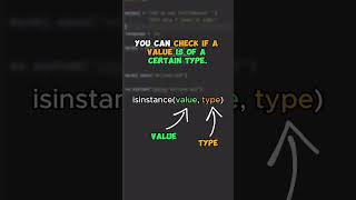 Day 108 ✅ Learning How to Code In One Minute| What Is Isinstance in Python?  #python #viral #shorts