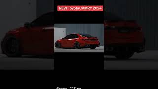 Toyota Camry 2024 in hot Red