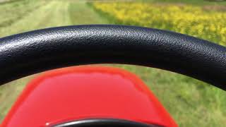 BX2380 Pulling Hay Rake