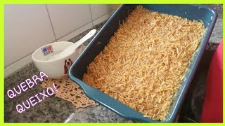 QUEBRA QUEIXO IMPROVISADO, SUPER RÁPIDO E DELICIOSO!!!