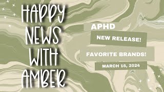 Happy News with Amber | New Releases and Warehouse Sales!