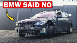 I BOUGH A WRECKED BMW E61 530XD WITH ONE HUGE PROBLEM