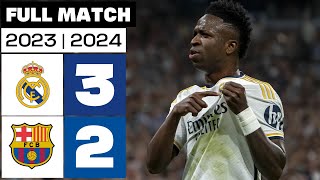 Real Madrid 3-2 FC Barcelona | PARTIDO COMPLETO | LALIGA EA SPORTS 2023/24